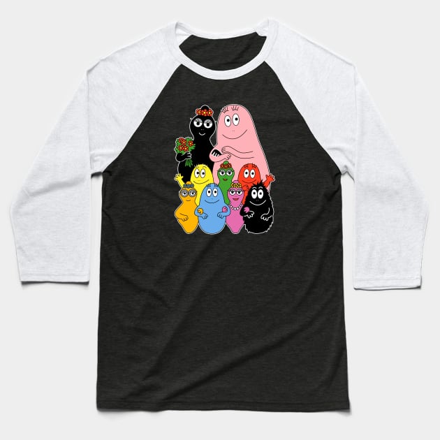 Barbapapa Baseball T-Shirt by GiGiGabutto